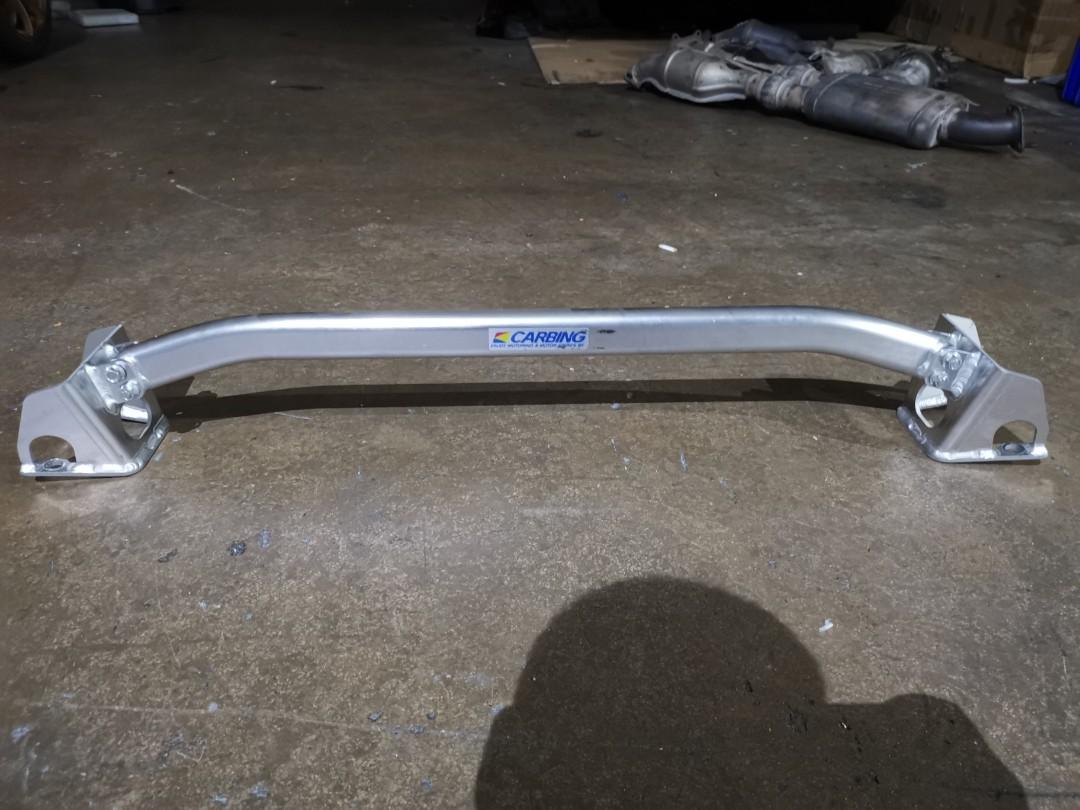 Evo x carbing rear strut bar, Car Accessories, Accessories on Carousell