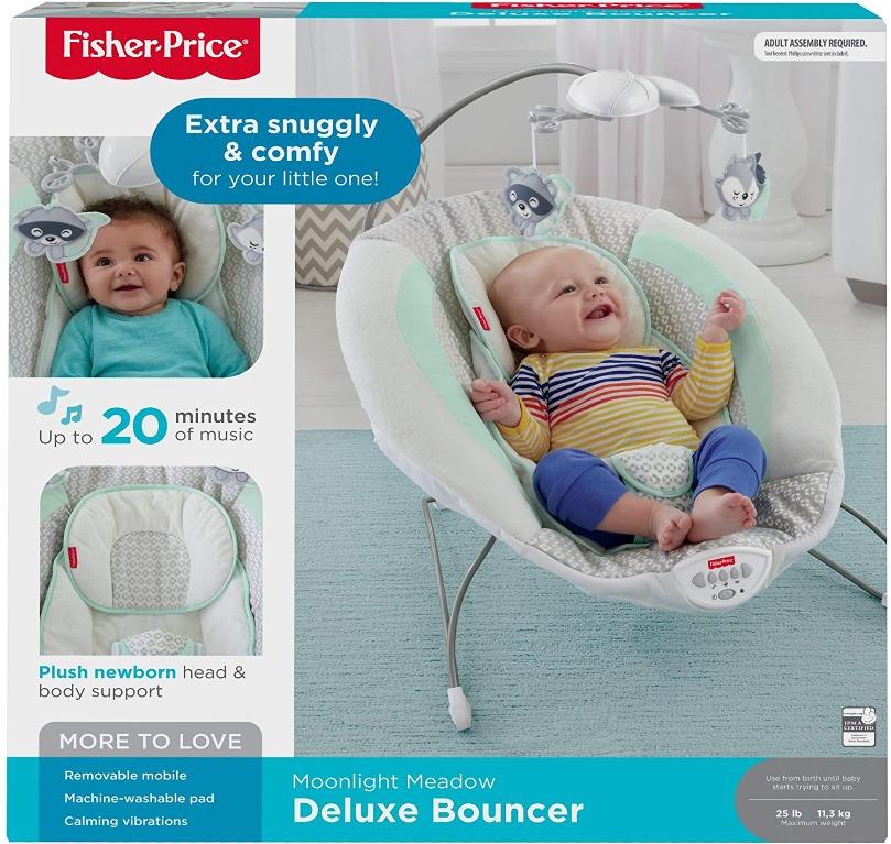 Fisher price deluxe shop bouncer moonlight meadow