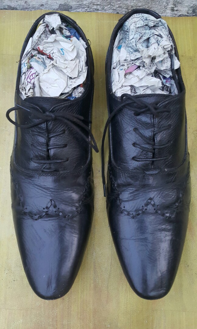 Armani top formal shoes