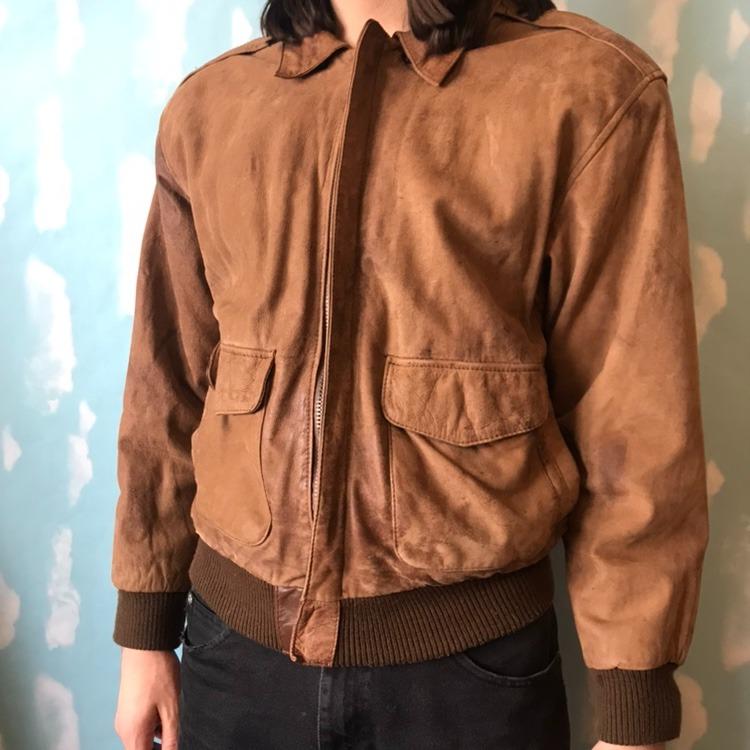 Global Identity Leather G Leather Jacket VINTAGE Global Identity G