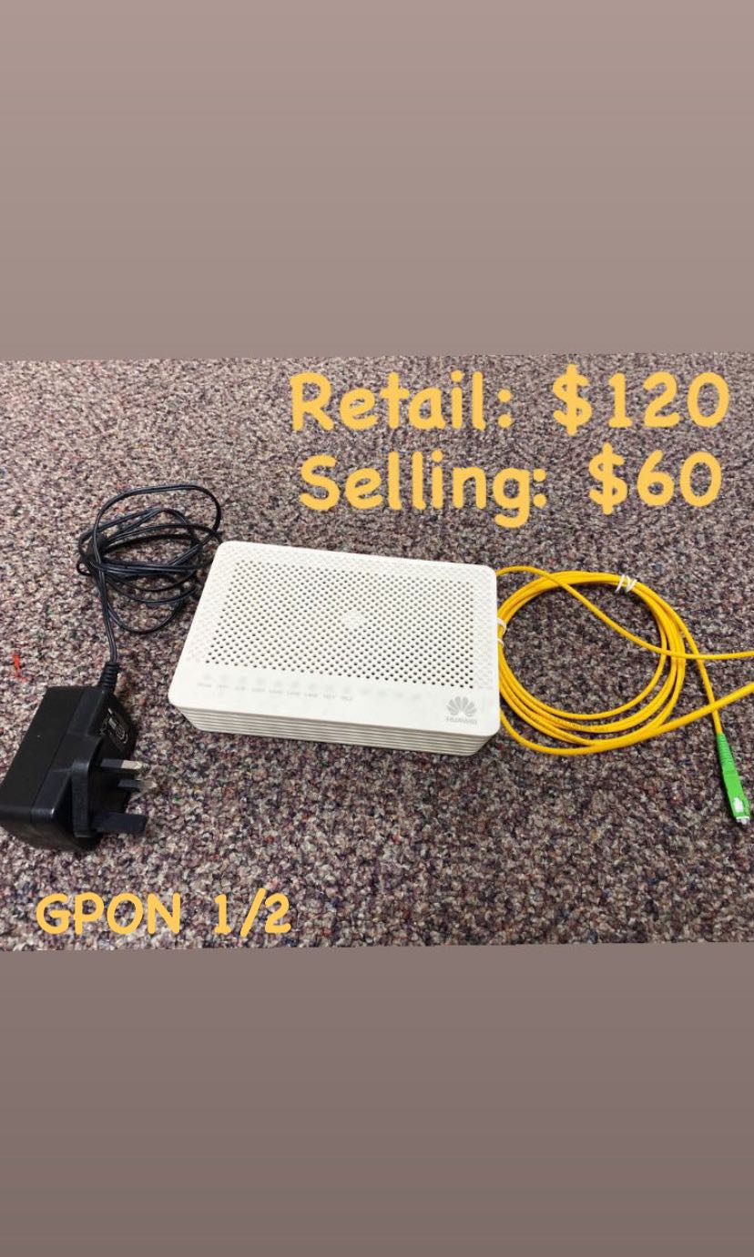 GPON Terminal, Computers & Tech, Parts & Accessories, Networking on ...