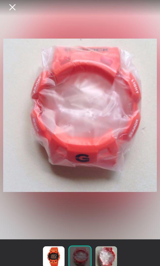 G-Shock replacement bezel for gshock gw-9100 g-9100 gulfman orange
