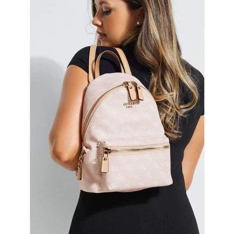 guess monogram backpack