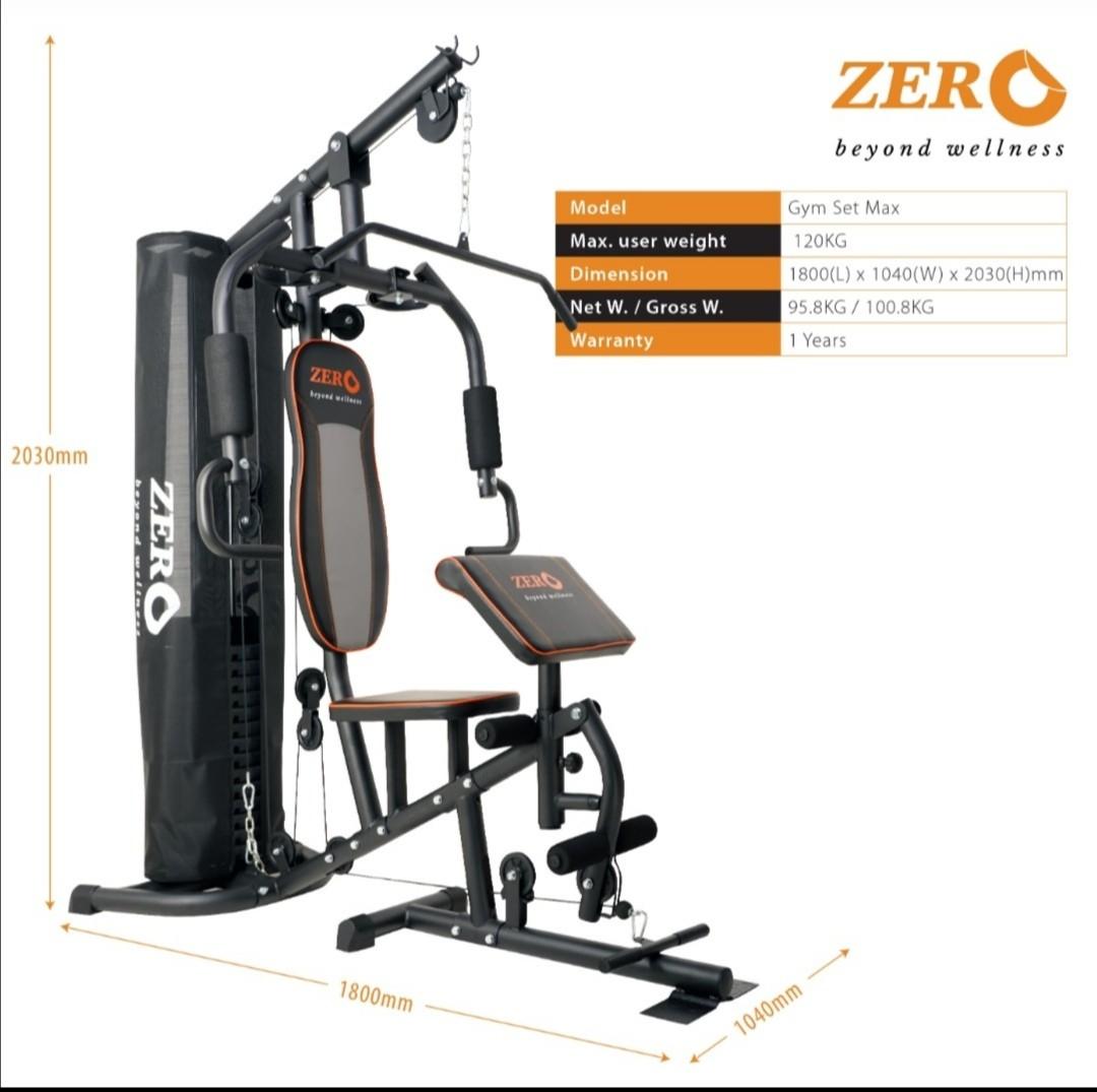 Gym Set Equipment Machine, Sports Equipment, Exercise & Fitness, Cardio & Fitness  Machines on Carousell