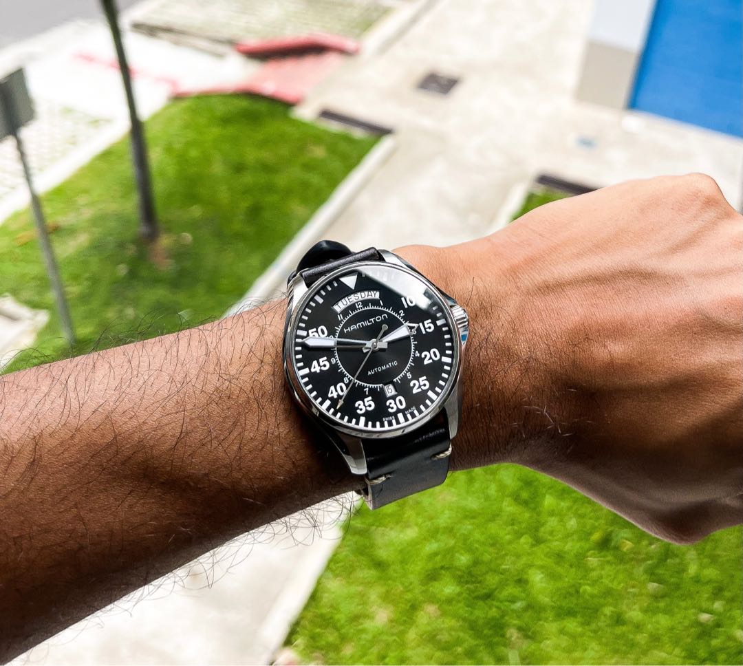 hamilton pilot watch interstellar