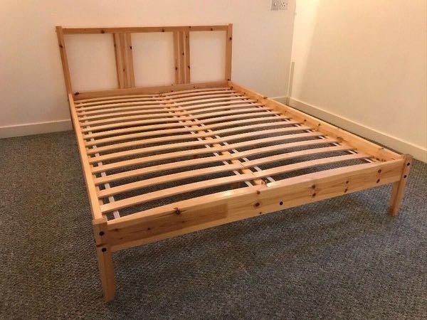 Ikea fjellse best sale queen bed frame