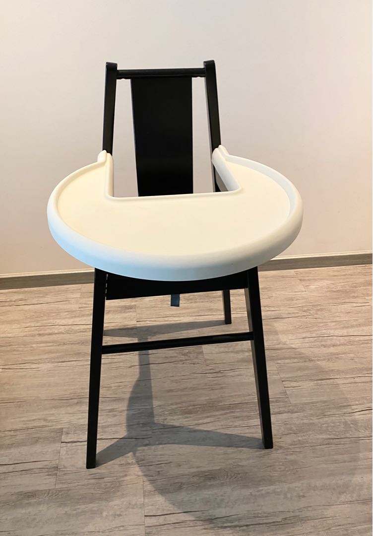 ikea wooden high chair cushion cushion cover set babies kids baby nursery kids furniture kids tables chairs on carousell