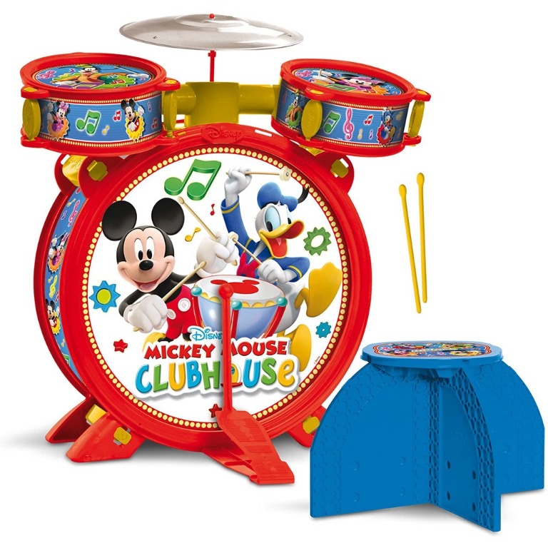 IMC DISNEY JUNIOR MICKEY MOUSE CLUB HOUSE DRUM SET Hobbies Toys