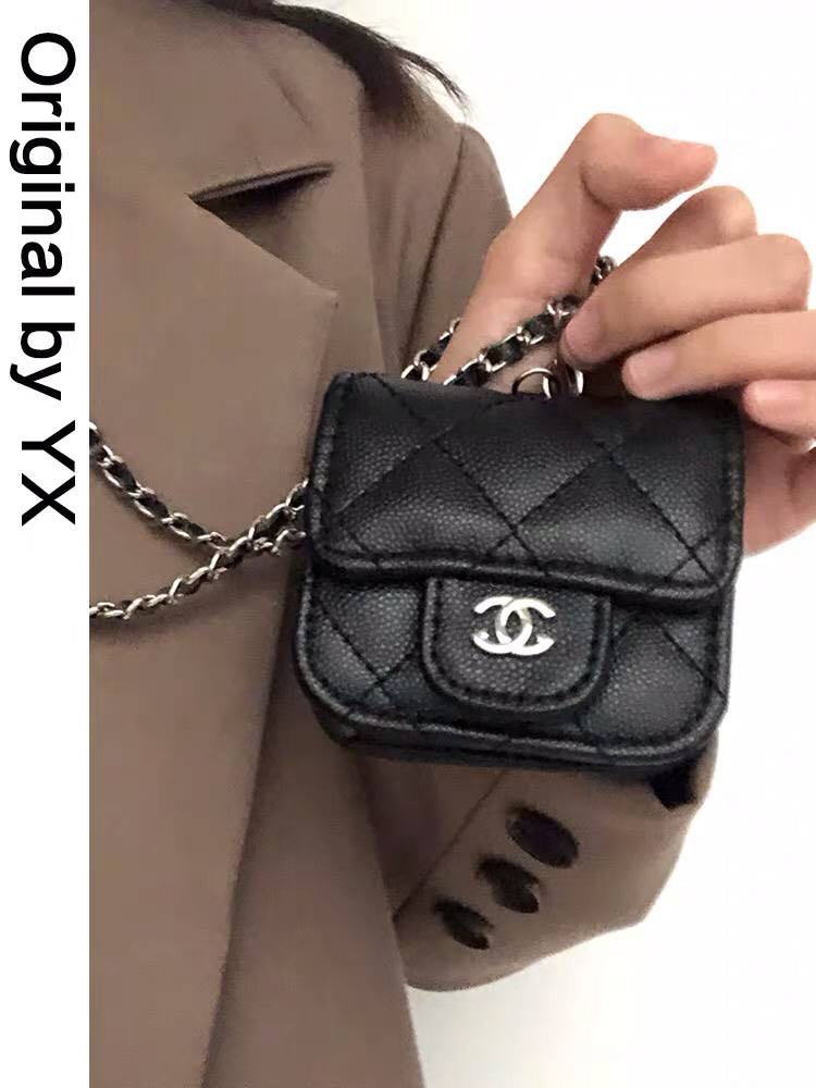 INSTOCK) Chanel Airpod Case Casing 1/2 & Pro, Women's Fashion, Bags &  Wallets, Purses & Pouches on Carousell
