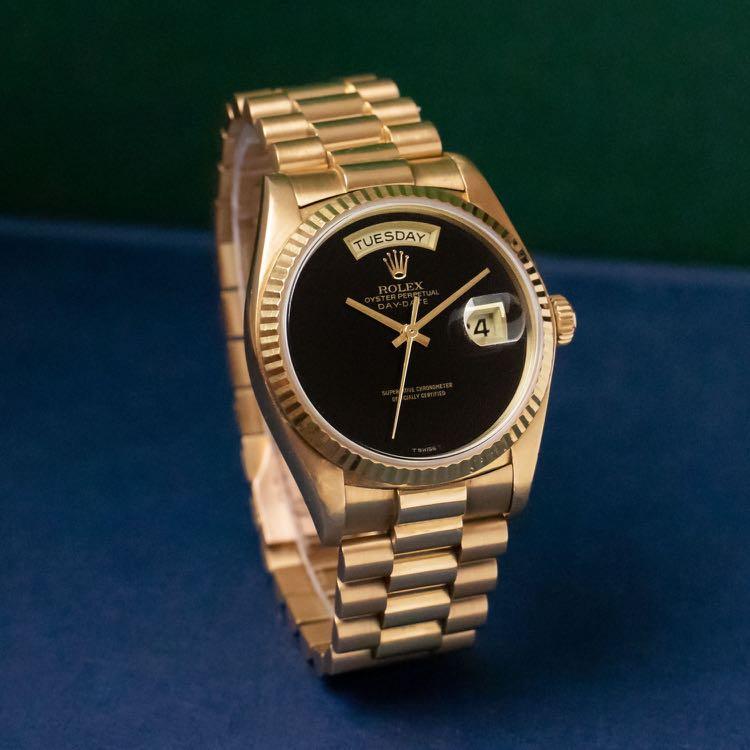black onyx dial rolex