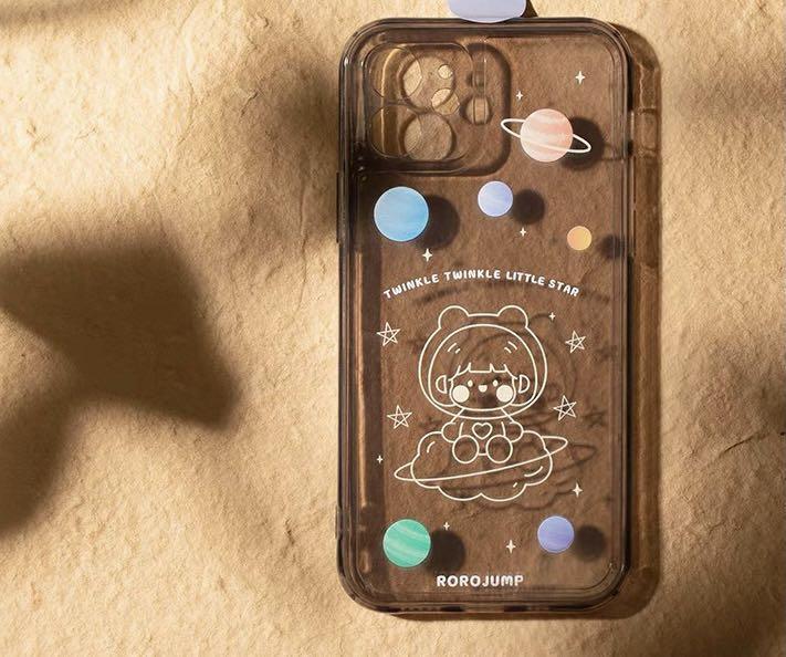 茶色星球女孩iphone 12 Iphone 11 X Xr Xs Max 7p 8p 7 8手機殼case Pro Max Pro 電子產品 手提電話 Carousell