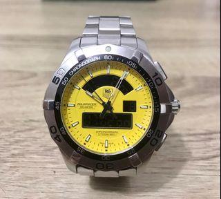 Jam tangan pria aquaracer limited dial original second jam pria authentic preloved