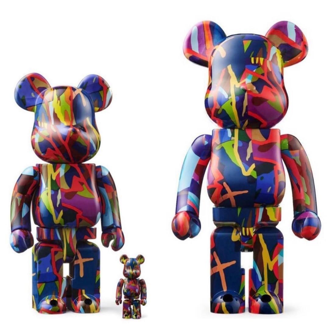 BE@RBRICK KAWS TENSION 100% & 400% www.legacypersonnelsolutions.com