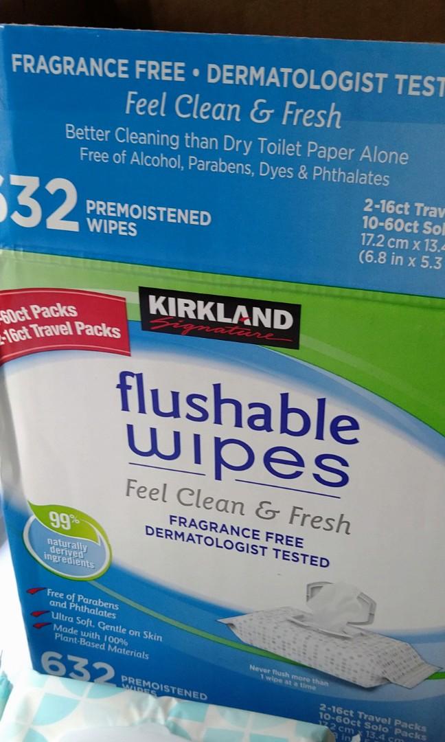 Kirkland sales toilet wipes