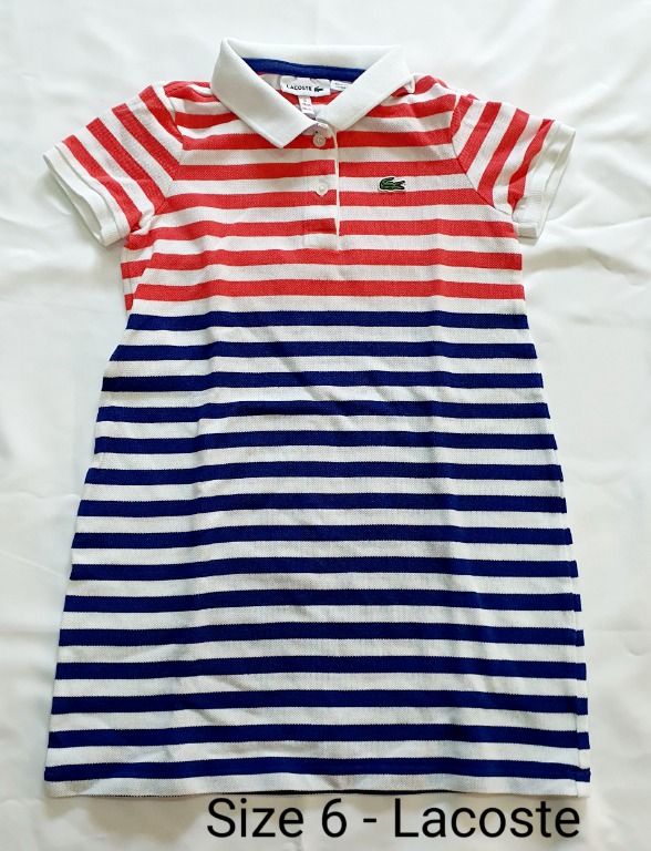 Baby girl top lacoste dress