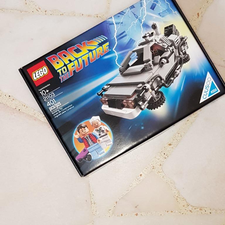 Lego the delorean time machine building set 21103 sales