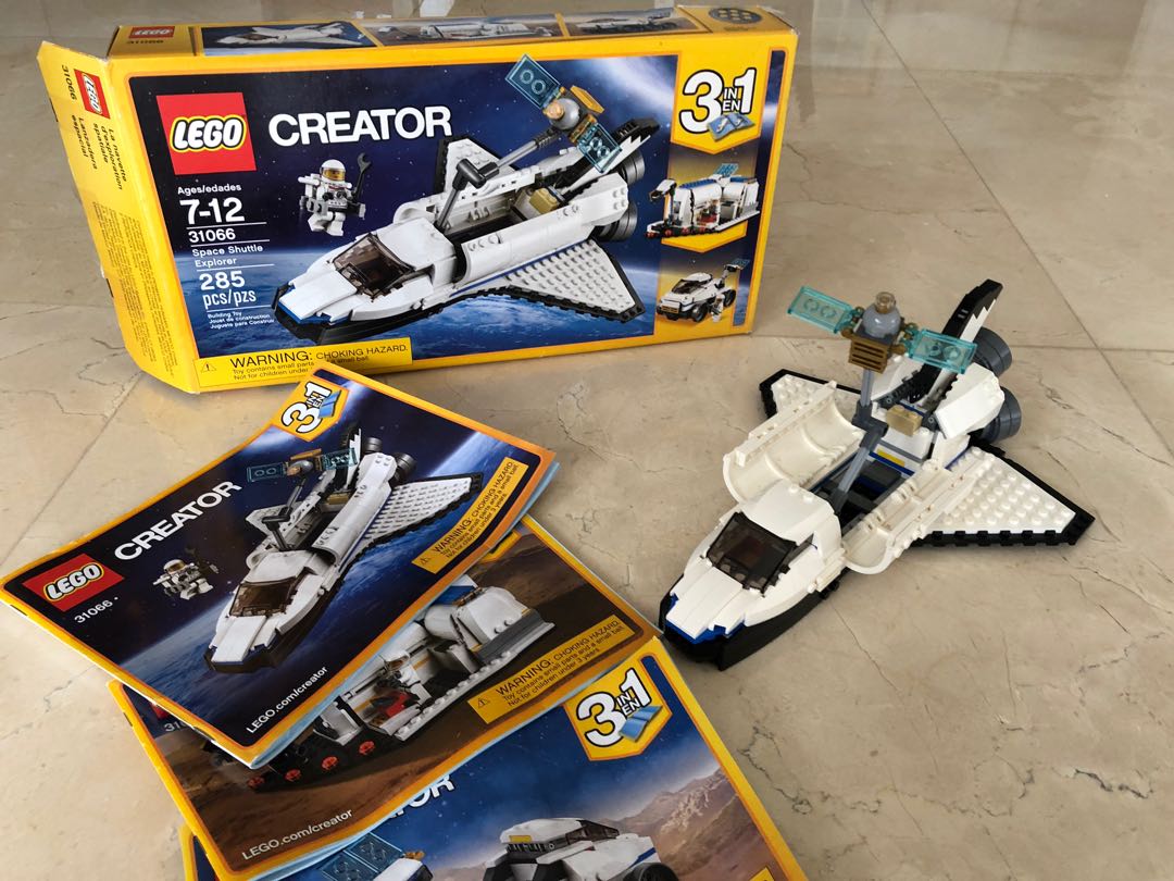 Lego creator space shuttle explorer 31066 building kit on sale