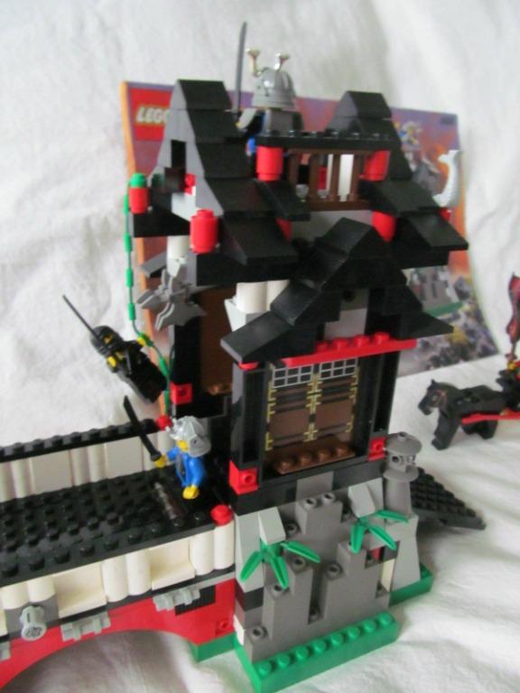 Lego System Ninja 6089 Stone Tower Bridge Loose Toy Hobbies