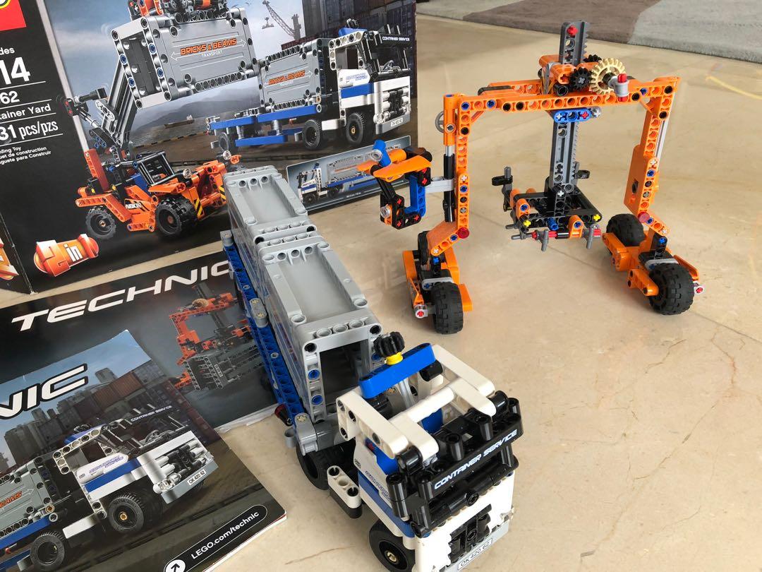 Lego technic container yard 42062 building kit clearance