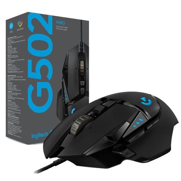 Logitech G502 Hero Computers Tech Parts Accessories Mouse Mousepads On Carousell