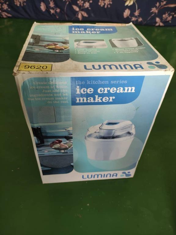 Lumina Quick Ice Cream Maker TV Home Appliances Kitchen