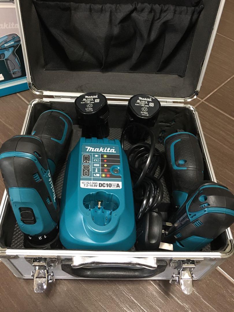 Makita 10.8V 2x1.3AH Li ion Combo Kit LCT204 DF330 TD090 Pre owned Everything Else on Carousell