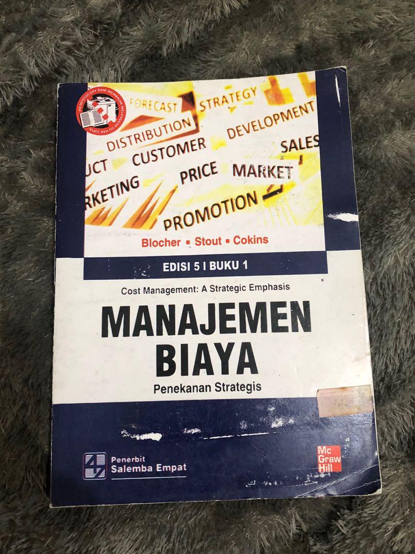 Manajemen Biaya edisi 5 Buku 1, Buku & Alat Tulis, Buku Pelajaran di