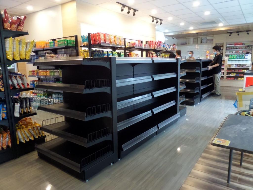 metal steel rack shelves standee, Furniture & Home Living, Furniture ...