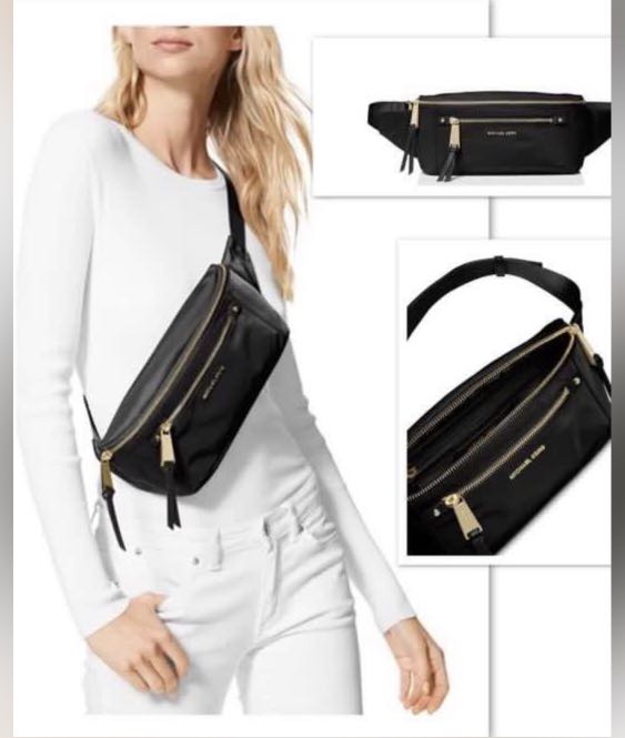 Michael kors polly sales nylon belt bag