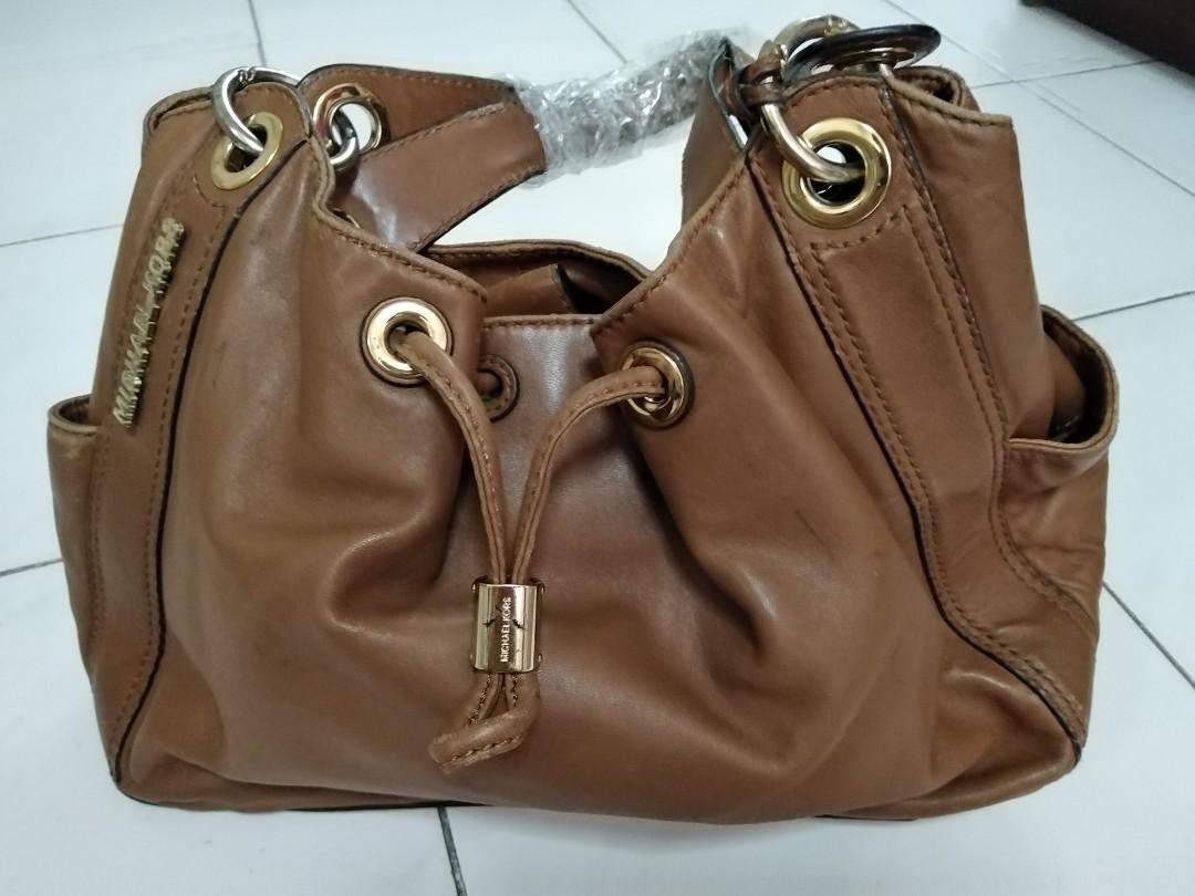 Michael Kors Arlo Large Handbag Leather Purse Shoulder Satchel MK - Powder  Blush | eBay