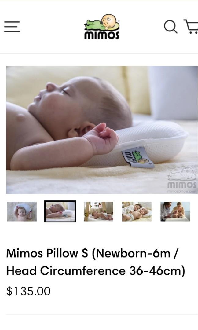 Mimos pillow size shop chart