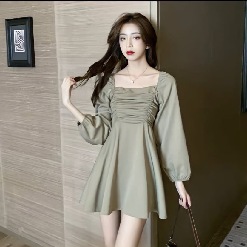 Ruched top mini dress clearance
