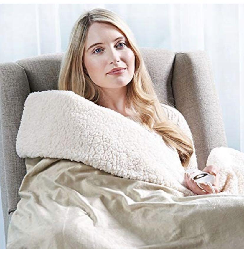 NEW Dreamland Intelliheat Luxury Velvet Heated Overblanket Dreamland Intelliheat Luxury Velvet Heat Blanket