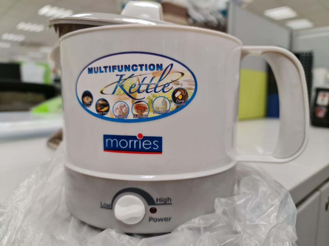 NEW MORRIES multi function kettle (Category: Kettles & Airpots) located in Singapore. Submitted by thankful4 (Listing ID 1099513003, Image 1). Description: its NEW with box. self collect 791452 coz declutterin my loss ur gain.