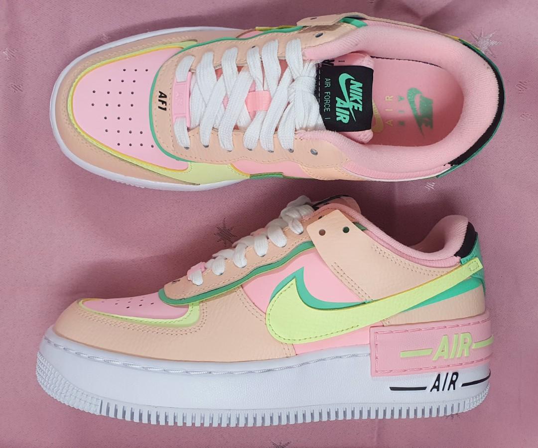Air force 1 sale shadow pink size 7