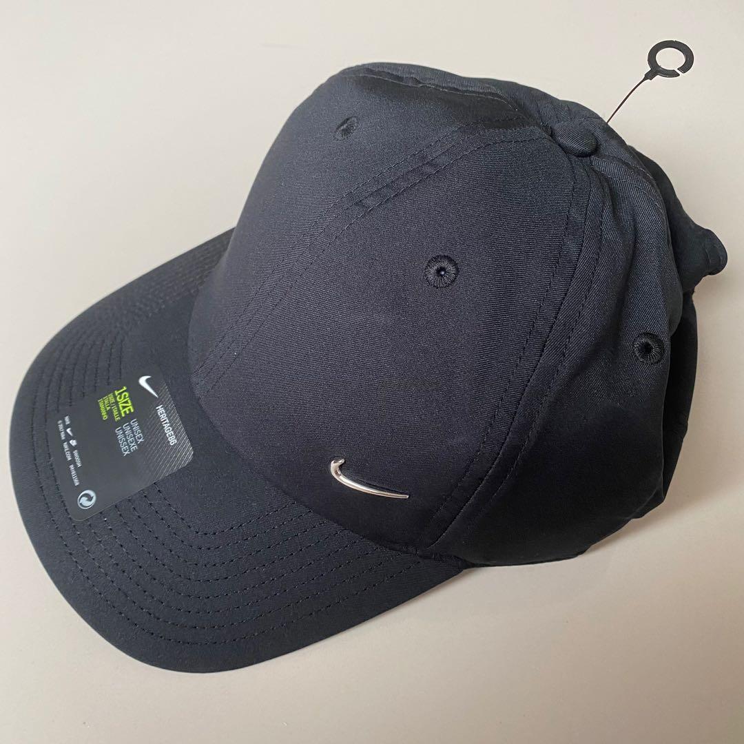 nike metal logo cap