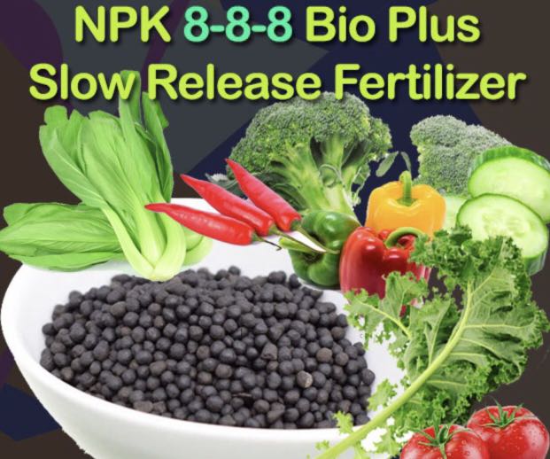 NPK 88810+TE BioPlus Organic Fertilizer, Furniture & Home Living