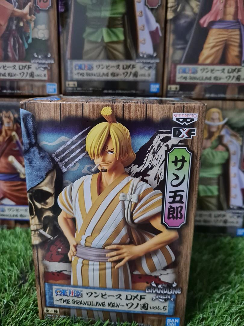 One Piece Dxf Wano The Grandlimen Sanji Gold Toei Toys Games Action Figures Collectibles On Carousell