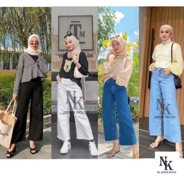 Fashion seluar palazzo 2025