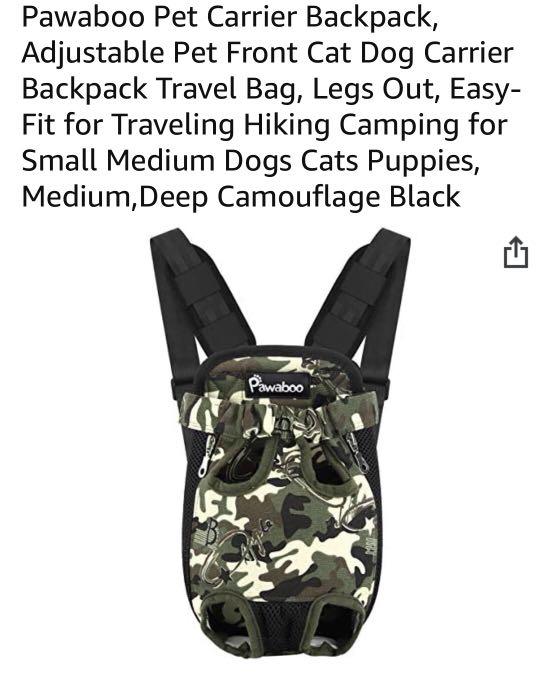 Pawaboo pet carrier sales