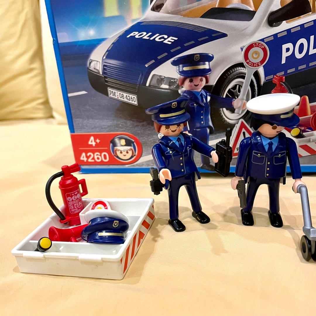 Playmobil 4260 Police Car Patrol Car Rescue used