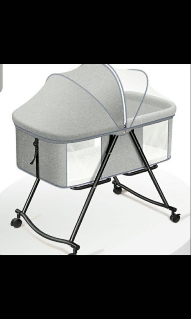 Portable and foldable baby cot, Babies & Kids, Baby Nursery & Kids ...