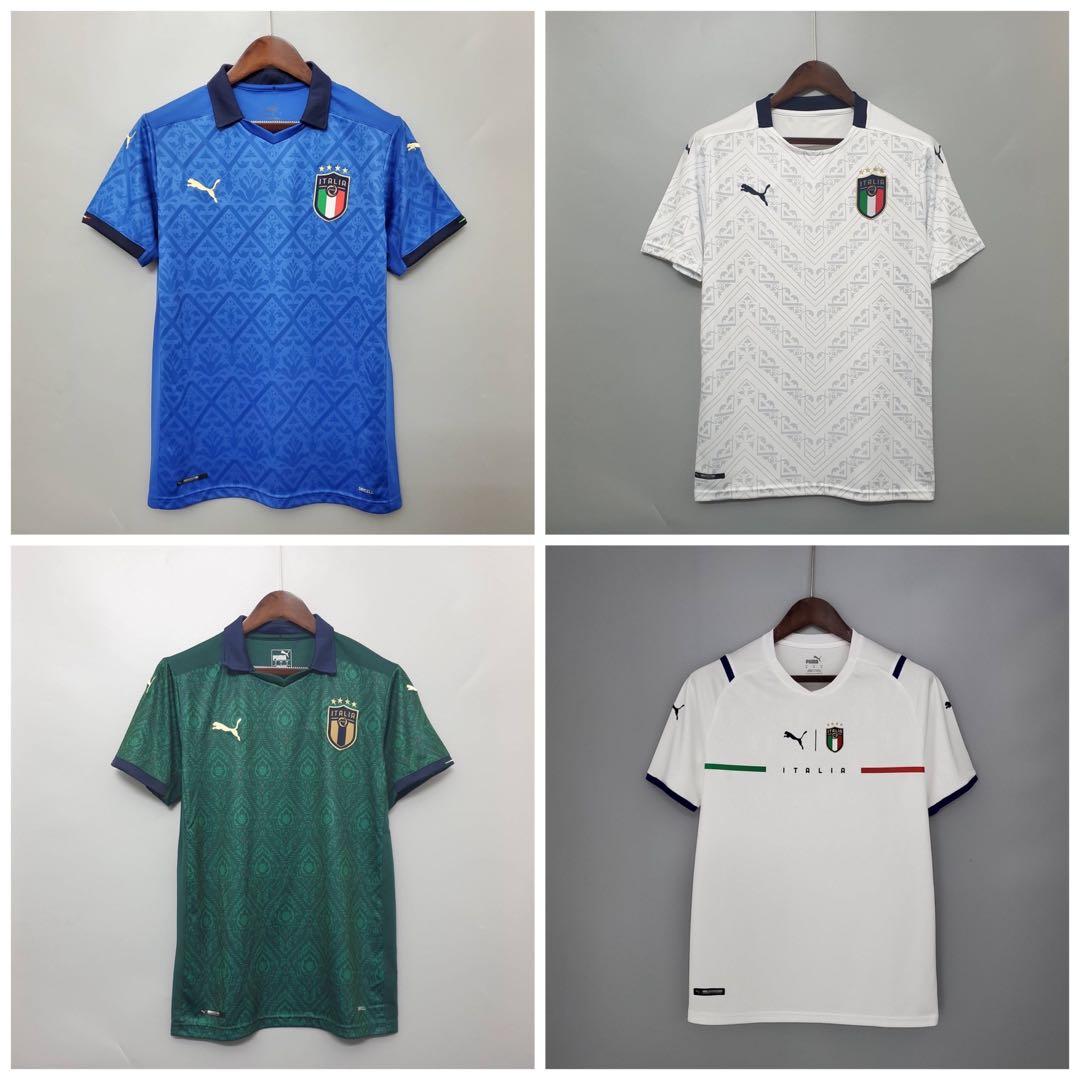 2020/21 Italy Home/Away/Third Men's Football Shirt Euro 