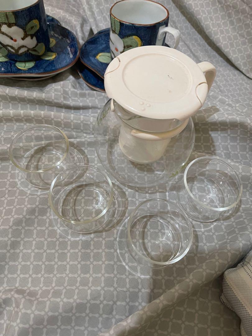 Pyrex Tea set (Category: Coffee & Tea Tableware) located in Makati City. Submitted by aamorree (Listing ID 1099649783, Image 1). Description: .