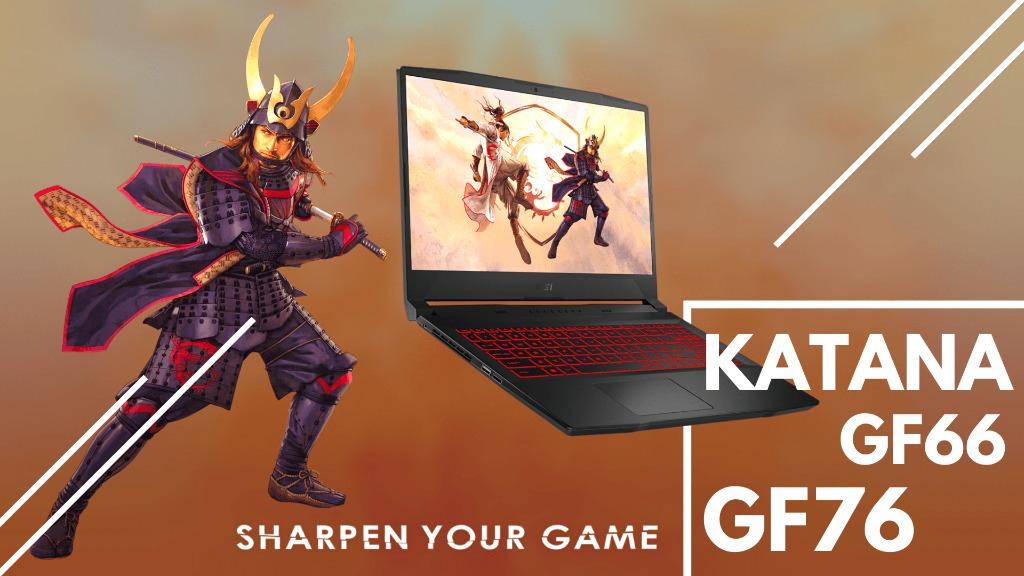 MSI Katana GF66 – Sharpen Your Game