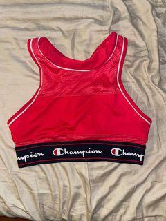 Red Champion Sports bra