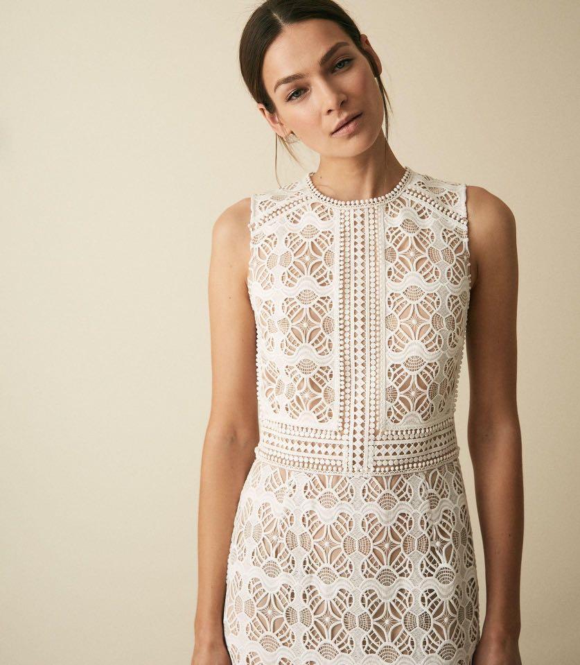 Reiss aria sale lace dress