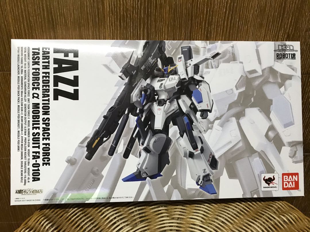 Robot魂Ka Signature FAZZ, 興趣及遊戲, 玩具& 遊戲類- Carousell