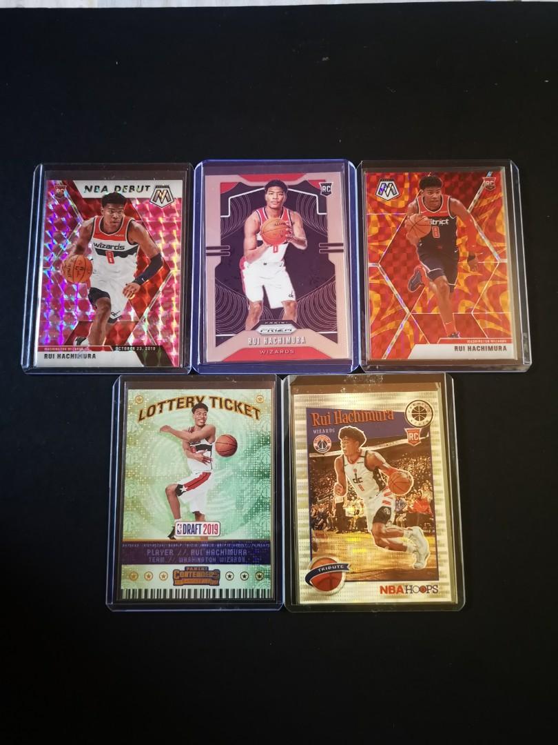 Rui hachimura rookie lot (Category: Raw Singles) located in Tarlac. Submitted by sqhobbyshop (Listing ID 1099515275, Image 1). Description: nrmnt to mint PM for more jnt deliv.