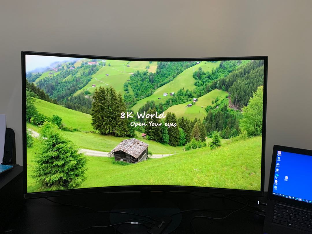 Samsung Curved Monitor 32”, TV & Home Appliances, TV & Entertainment